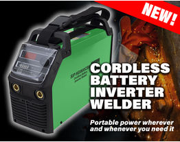 cordless battery powered welder