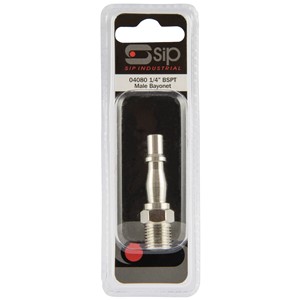 SIP 1/4" Male Bayonet Adaptor