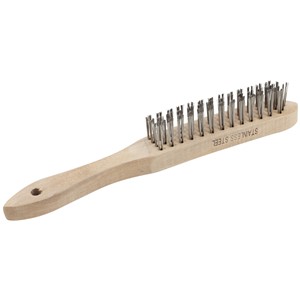 SIP 4-Row Stainless Steel Wire Brush