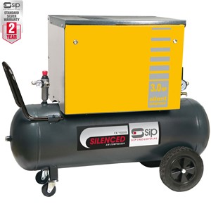 SIP PB3800/3M/200 Silenced Piston Compressor