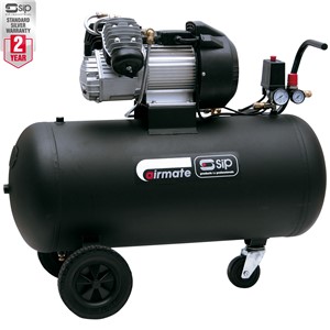 SIP TN3/100-D 100ltr Direct Drive Compressor