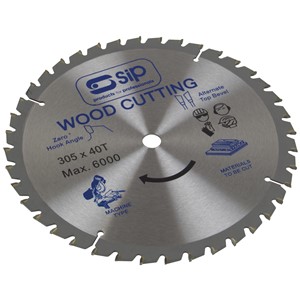 SIP 305mm x 30mm TCT 40T Circular Saw Blade