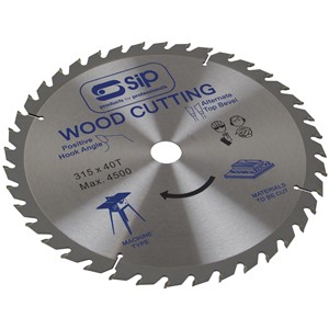 SIP 315mm x 30mm TCT 40T Circular Saw Blade