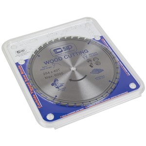 SIP 254mm x 25.4mm TCT 40T Circular Saw Blade