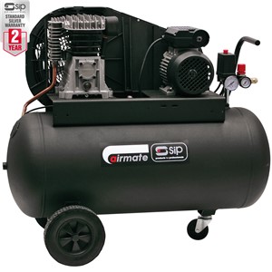 SIP TN3/100-SRB 100ltr Belt Drive Compressor