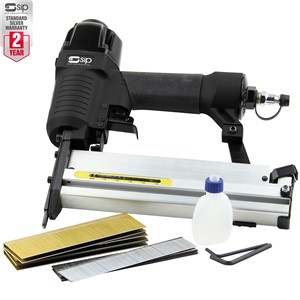 SIP 2-in-1 Air Nailer & Stapler Kit