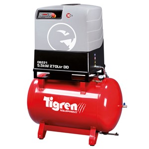 TIGREN DD 5.5kW 270ltr Screw Compressor