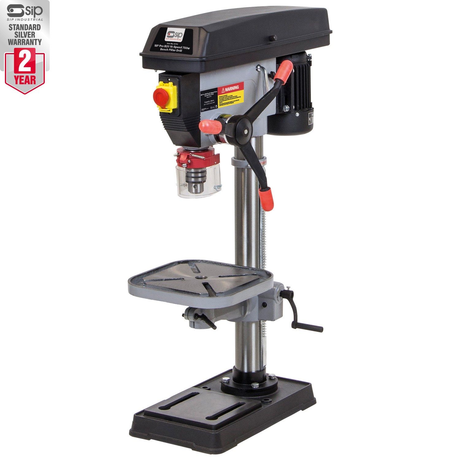 SIP Pro B20 16 Speed 750w Bench Pillar Drill SIP Industrial Products Official Website