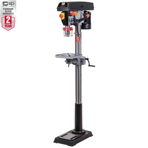 SIP Pro F16 16-Speed 550w Floor Pillar Drill