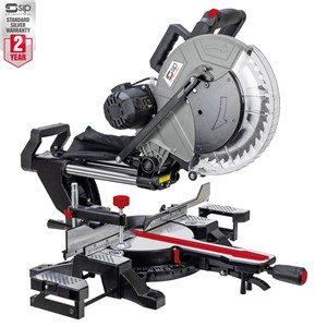 SIP 12" Sliding Compound Mitre Saw w/ Laser