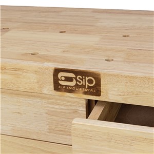 SIP Professional Hardwood 4-Drawer Workbench