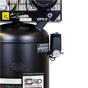 SIP VN5.5/150-TB Vertical Belt Drive Compressor