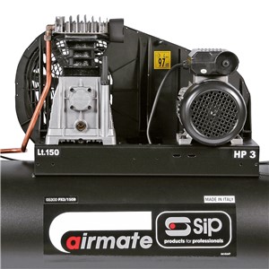 SIP PX3/150-SRB 150ltr Belt Drive Compressor