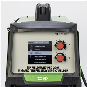 SIP WELDMATE® PRO 200A MIG/ARC/TIG Synergic Welder
