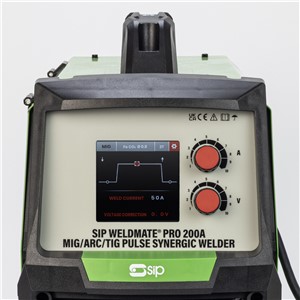 SIP WELDMATE® PRO 200A MIG/ARC/TIG Synergic Welder