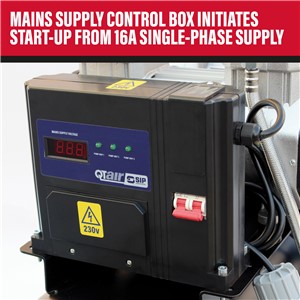 SIP QT DD 4.5hp 150ltr Ultra Low Noise Compressor