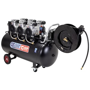SIP QT AIR DD 4.5hp 150ltr Compressor & Hose Reel