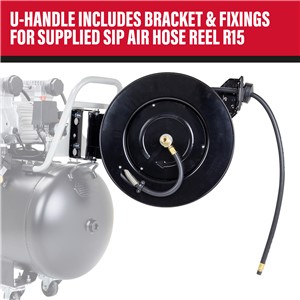 SIP QT AIR DD 4.5hp 150ltr Compressor & Hose Reel