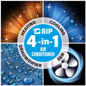 SIP 4-in-1 Air Conditioner 10,000BTU