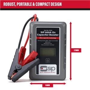 SIP 600A 12v Capacitor Booster