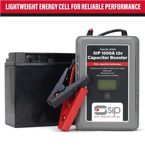 SIP 1000A 12v Capacitor Booster