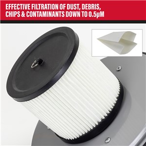 SIP 50L 1100W Dust & Chip Extractor