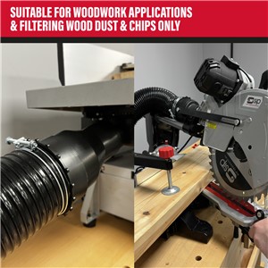 SIP 50L 1100W Dust & Chip Extractor