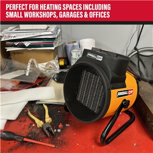 SIP FIREBALL Turbofan 3001 Electric Fan Heater