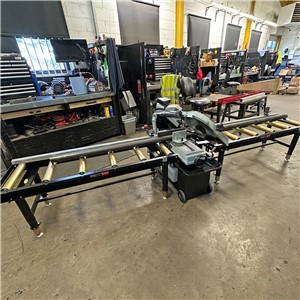 SIP Adjustable Roller Stand Table 1500x400mm 400kg