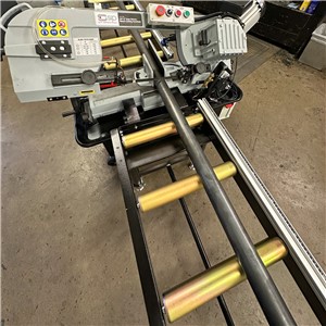 SIP Adjustable Roller Stand Table 1500x400mm 400kg