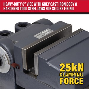 SIP 6" Swivel & Tilt Machine Vice