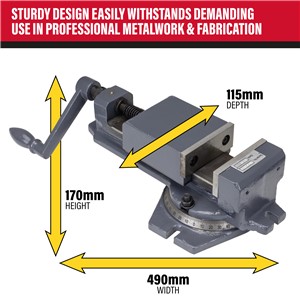 SIP 4" Swivel Machine Vice