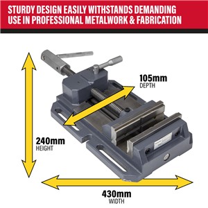 SIP 5.5" Quick Lock Machine Vice