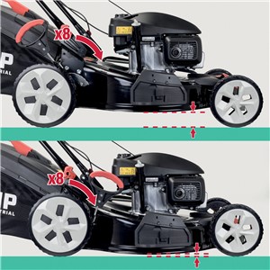 SIP Honda-Powered 56cm Petrol Lawnmower