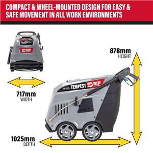 SIP TEMPEST PH720/150 Hot Electric Pressure Washer