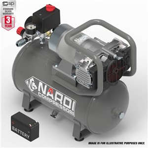 NARDI ESPRIT 3 12v 500w 15ltr Compressor