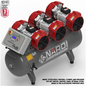 NARDI EXTREME MP 6HP 270ltr 21BAR Compressor