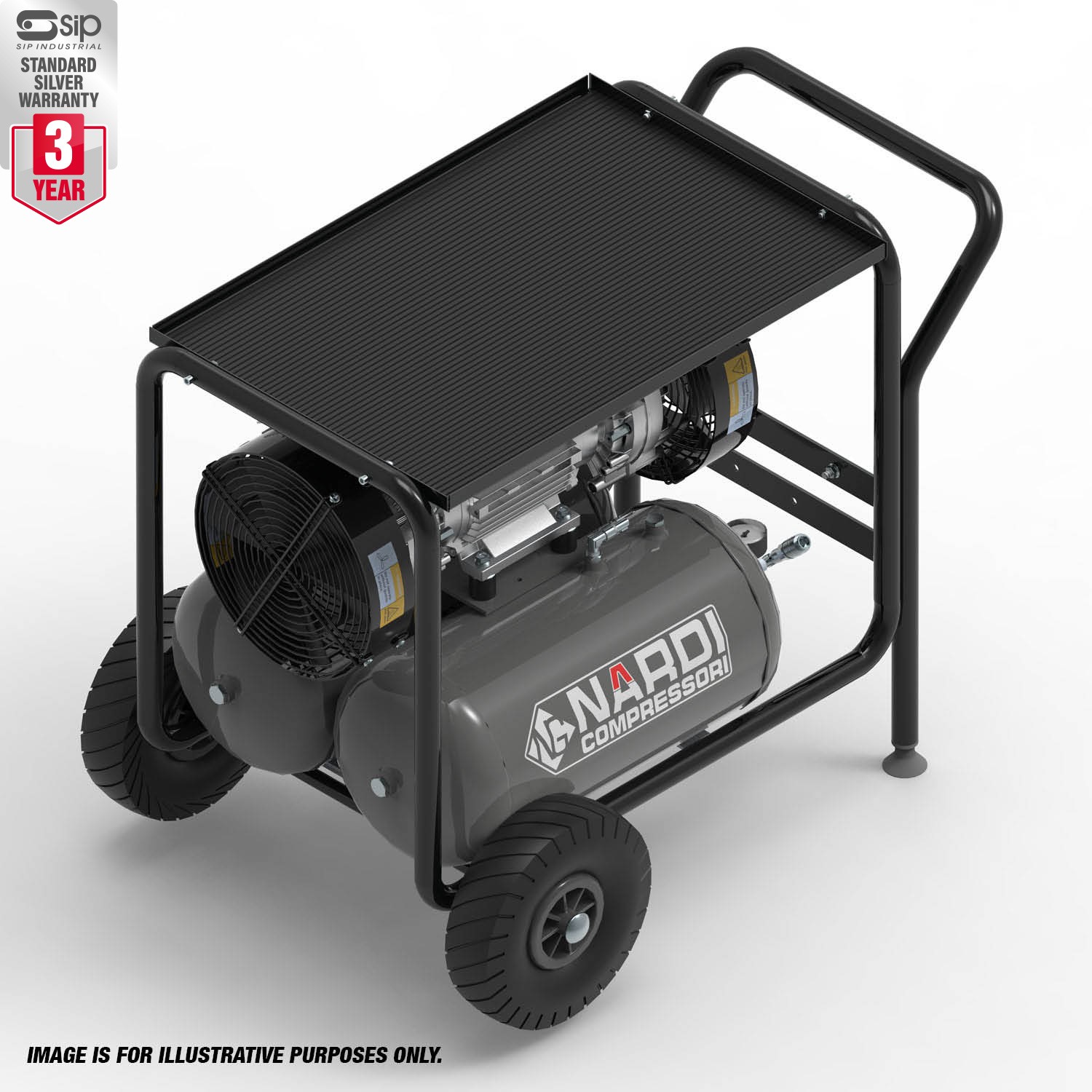 NARDI EXTREME TN 1.50HP 50ltr Compressor SIP Industrial Products