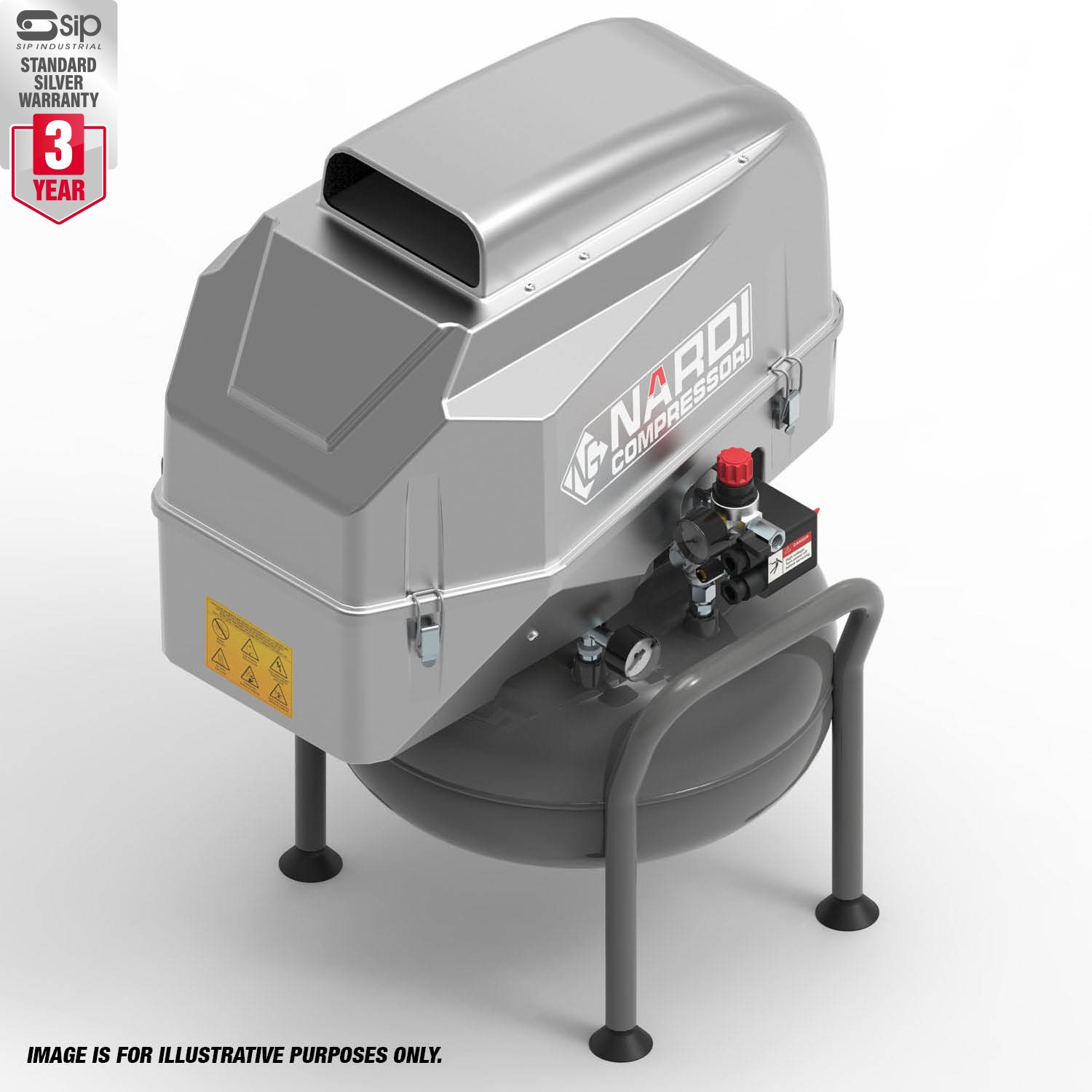 NARDI EXTREME 2 2.00HP 25ltr Compressor SIP Industrial Products