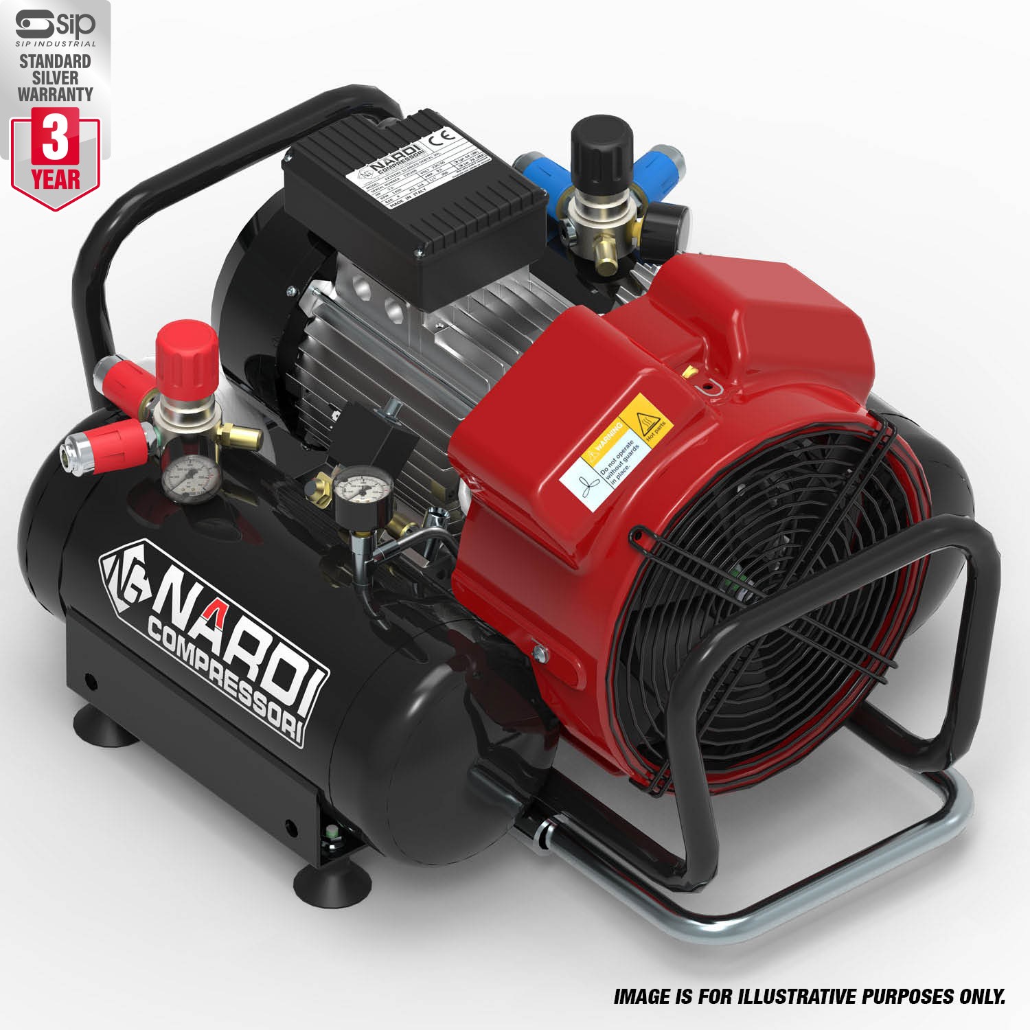 NARDI EXTREME SUPER TN1 30BAR 18ltr Compressor SIP Industrial