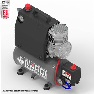 NARDI SILVERSTONE 2 230v 5ltr Compressor